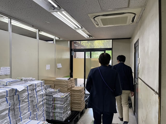 （株）POSTINGNETさんの事務所