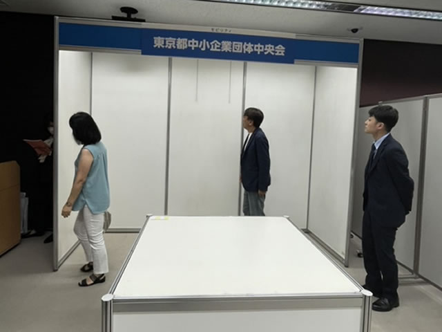 組合まつり説明会の様子